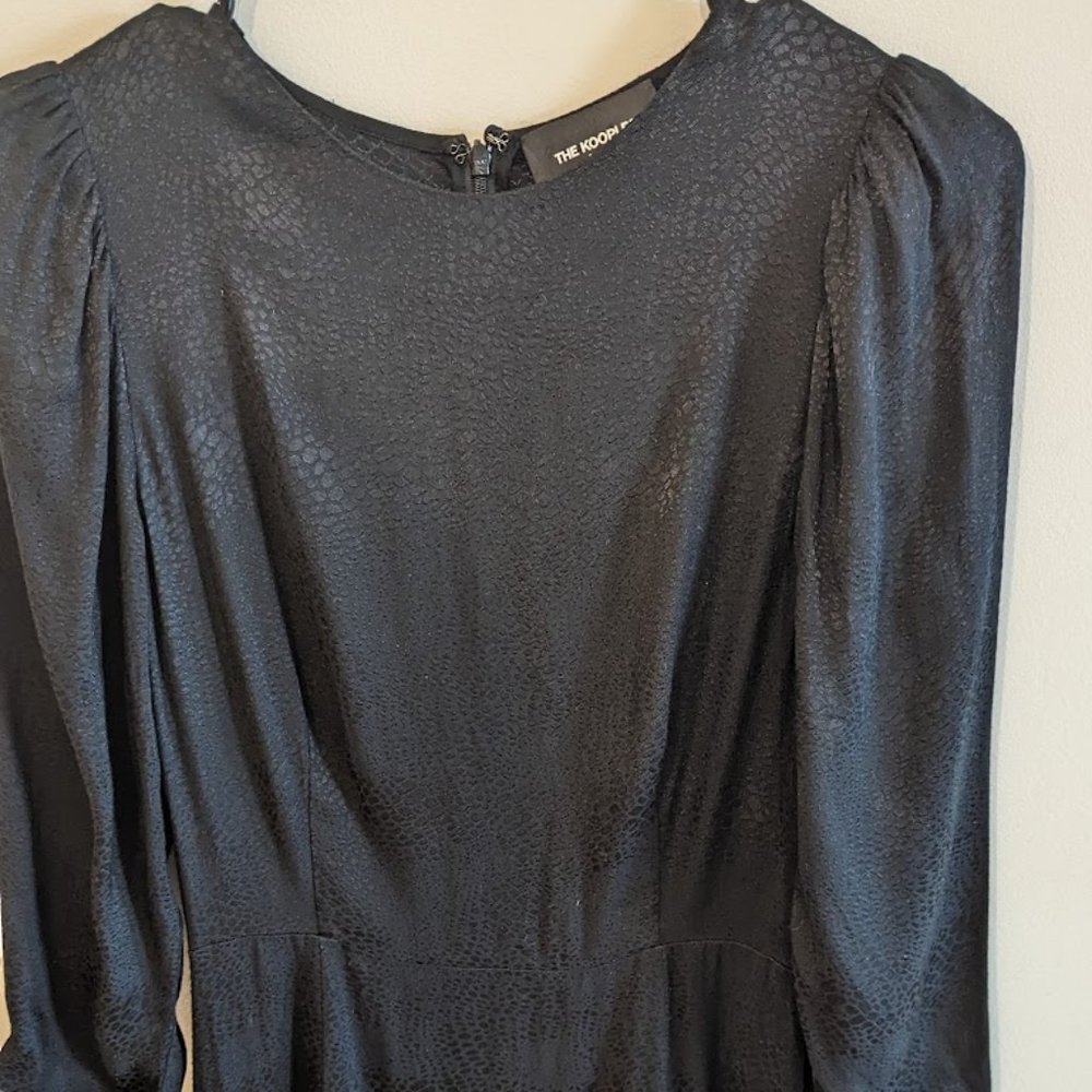The kooples black mini dress